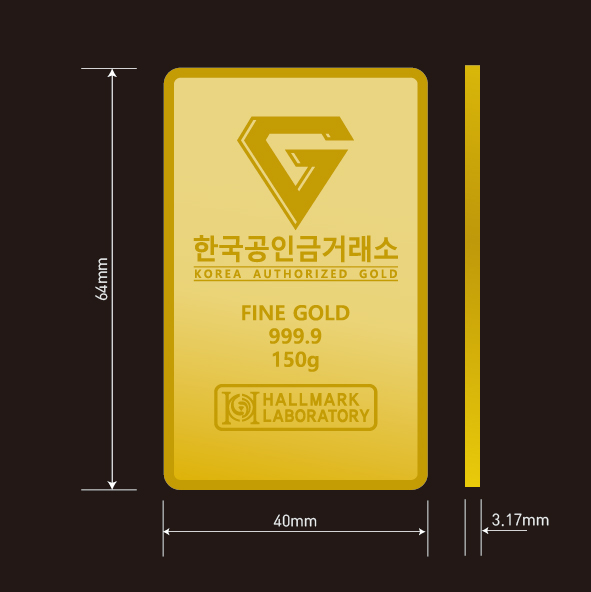 골드바 150g(40돈)