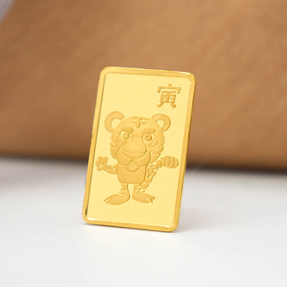 십이지신 호랑이 골드바 3.75g (1돈)