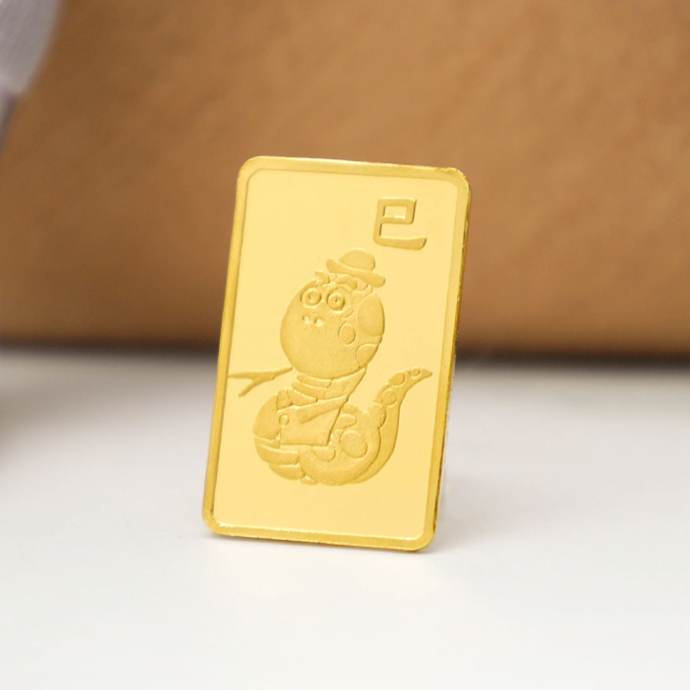 십이지신 뱀 골드바 3.75g (1돈)