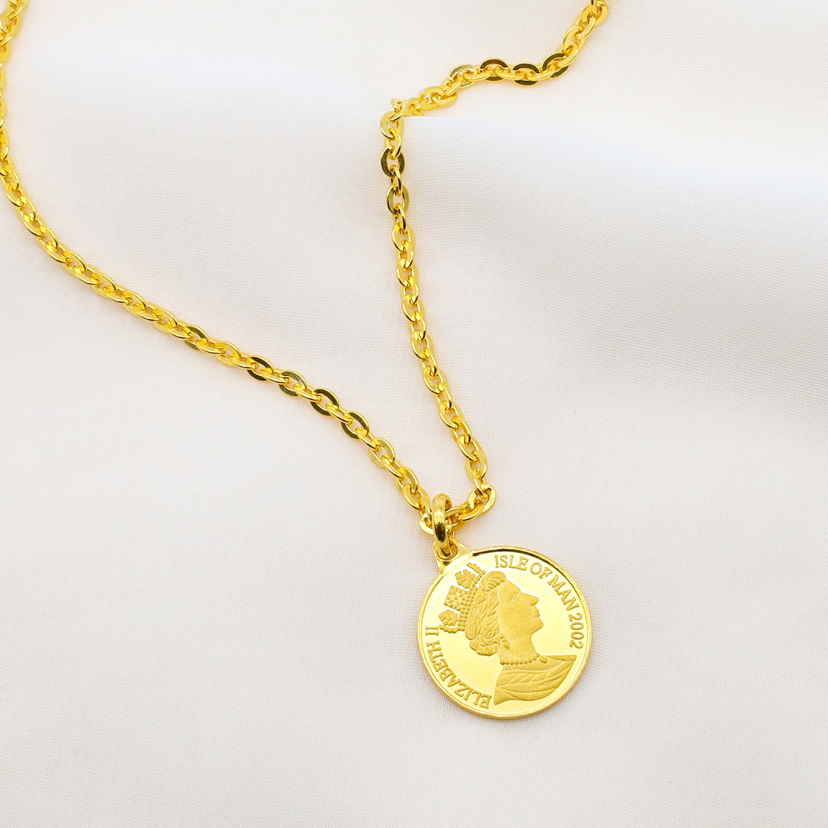 엘리자베스 코인 목걸이