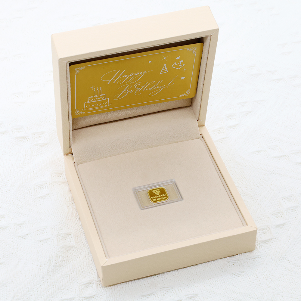메세지카드+골드바 0.5g